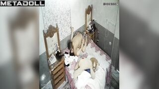 Amazing married couple having sex in their bedroom live HD