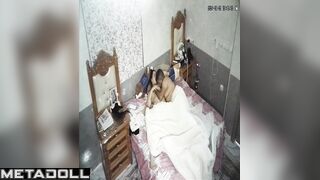 Amazing married couple having sex in their bedroom live HD