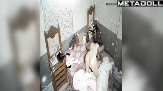 Amazing married couple having sex in their bedroom live HD