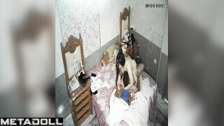 Amazing married couple having sex in their bedroom live HD