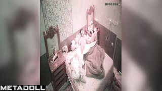 Perverse Dutch brunette wife forces her husband to cum live