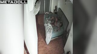 Single Russian brunette mature mom gets fucked hard by her husband recording