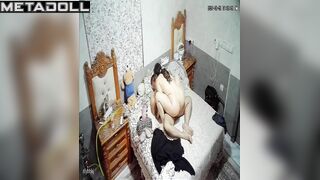 Amazing British married coiple fuck in their bedroom recording