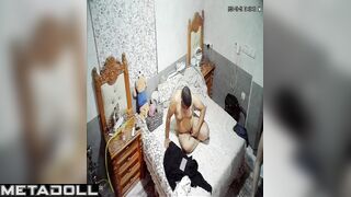 Amazing British married coiple fuck in their bedroom recording