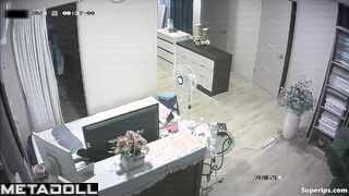 Busty Korean granny sleeps naked