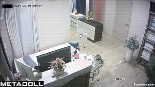 Busty Korean granny sleeps naked