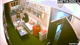 Korean girl gets groped by a cashier boy