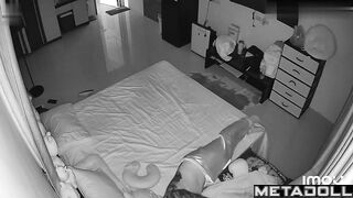 Asian wife gets fucked asleep in her bed