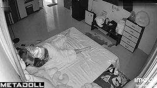 Asian wife gets fucked asleep in her bed