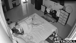 Asian wife gets fucked asleep in her bed