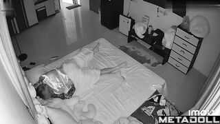 Asian wife gets fucked asleep in her bed