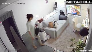 Pretty Korean girls changing clothes