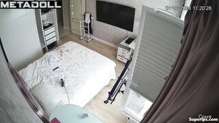 Gorgeous Ukrainian teenage girl watches porn
