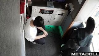 Korean girl has sex in karaoke