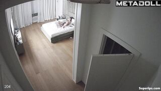 European college girl masturbates