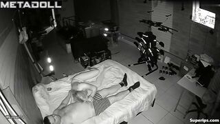 Hot blonde woman rides her husband