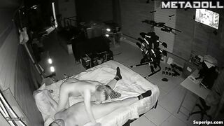 Hot blonde woman rides her husband