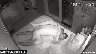 Gorgeous Latina Milf gets fucked on her bed