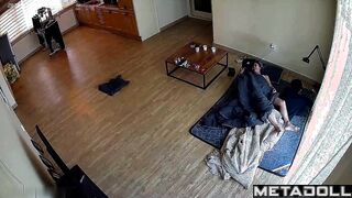 Korean woman masturbates on her bed