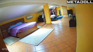 Dirty couple fuck on their bed hard online