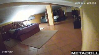 Dirty couple fuck on their bed hard online
