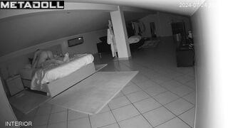 Dirty couple fuck on their bed hard online