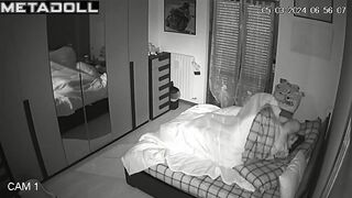 Big tits Italian brunette student girl fucked hard in Morning hidden cam