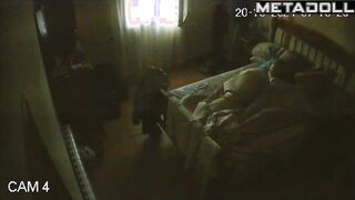 Beautiful Norwegian dirty couple fuck in the bedroom HD
