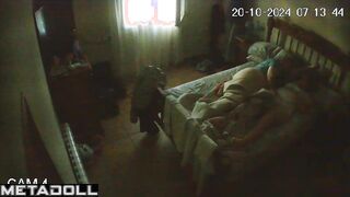 Beautiful Norwegian dirty couple fuck in the bedroom HD