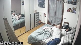 Perverse Russian brunette pornstar changes her new panties to go out to a party