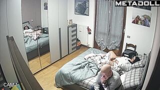 Perverse Russian brunette pornstar changes her new panties to go out to a party
