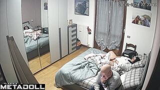 Perverse Russian brunette pornstar changes her new panties to go out to a party
