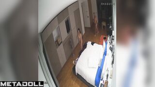 My neighbours having sex on their bed hard hidden camera