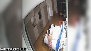 My neighbours having sex on their bed hard hidden camera