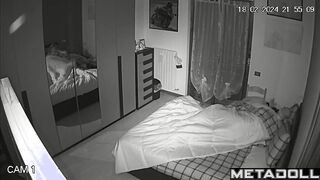 Old Finnish brunette mother fucks her fat husband spy cam
