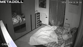 Old Finnish brunette mother fucks her fat husband spy cam