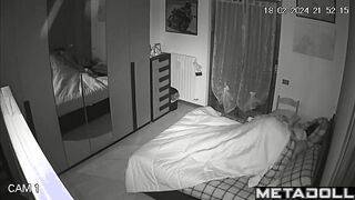 Old Finnish brunette mother fucks her fat husband spy cam