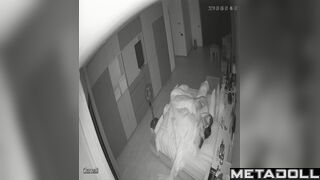 Mature couple fuck in the bedroom hidden IP cam