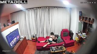 Cheating Italian brunette student girl gets cum inside her pussy hidden cam