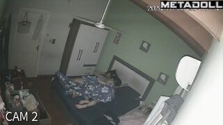 Spanish married coiple fuck in their bedroom live stream