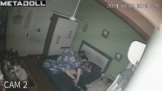 Spanish married coiple fuck in their bedroom live stream