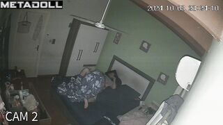 Spanish married coiple fuck in their bedroom live stream