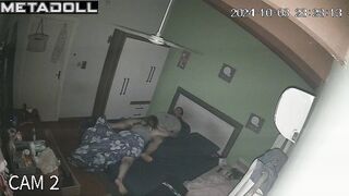 Spanish married coiple fuck in their bedroom live stream