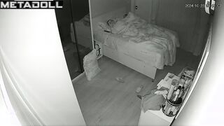 Real amateur couple fuck in a hotel on vacation voyeur cam