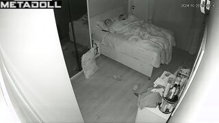 Real amateur couple fuck in a hotel on vacation voyeur cam