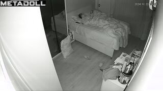 Real amateur couple fuck in a hotel on vacation voyeur cam