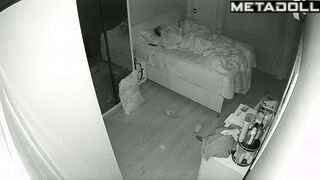 Real amateur couple fuck in a hotel on vacation voyeur cam