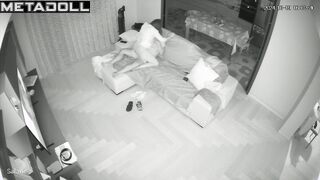 Georgeouse Russian brunette mature wife fucks her ex-husband hidden IP cam