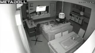Swedish couple having sex in their messy room HD