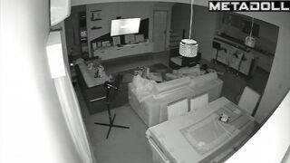 Swedish couple having sex in their messy room HD